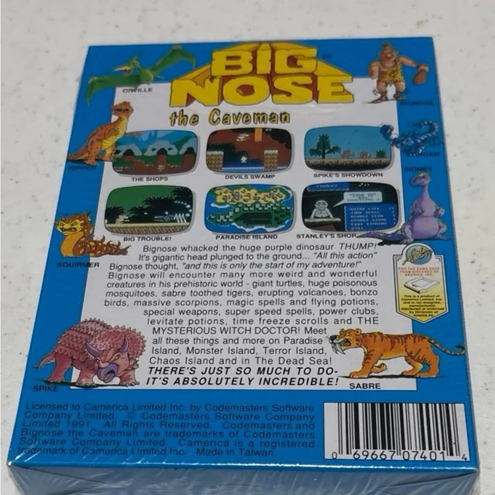Big Nose the Caveman Video Game